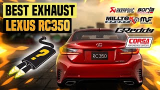 Lexus RC350 Exhaust Sound🔥ARKF SportGReddyInvidiaRemarkRev9RevelRR RacingTanabe [upl. by Adle665]