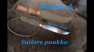 Sailors Puukko  Lammi blade [upl. by Cedell255]