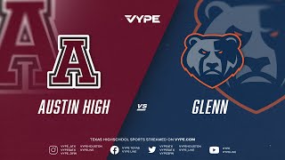 5PM  Baseball  AISD Tournament Austin High vs Glenn [upl. by Udale]