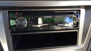 Kenwood KDC Car Stereo Review [upl. by Tratner]