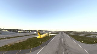 Incredible Takeoff Spirit A320neo from LambertSt Louis International KSTL St Louis USA fly [upl. by Arracat]