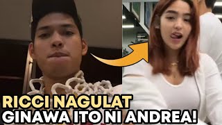 Grabe Andrea Brillantes GANITO Pala sa Kanyang Boyfriend na si Ricci MATAPANG n PaFlex na PAGDILA [upl. by Eanal]