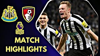 Newcastle VS AFC Bournemouth  Highlights  England Premier League  25 August 2024 [upl. by Ybab]