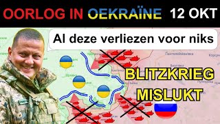 12 okt Extreme verliezen Blitzkrieg mislukt Russen gaan over op infanterieaanvallen Oorlog in UA [upl. by Yemerej]