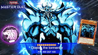 UN DIOS EGIPCIO DESTRUYE A LOS RIVALES Blue eyes Obelisk Deck YuGiOh Master Duel [upl. by Mcgaw565]