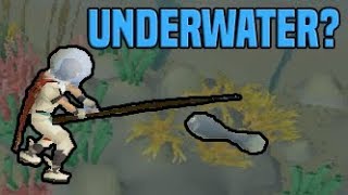 Testing UNDERWATER FishingHunter [upl. by Ahsitruc708]