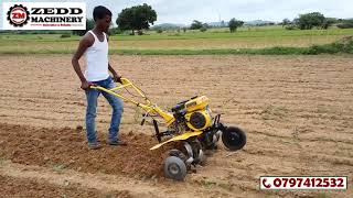 HAND TRACTOR Power TillerWalking Tractor Kenya [upl. by Etnovert]