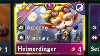 3 Star Heimerdinger ⭐⭐⭐ PROGRESSSSS  Set 13 TFT [upl. by Cutty]