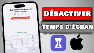 Comment Enleverdésactiver le Code Temps dÉcran Oublié sur iPhoneiPad  Guide Complet 2024 [upl. by Lobiv]