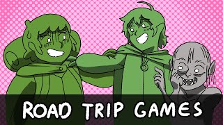 Dropout Animatic  Frodo and Samwise Play Road Trip Games [upl. by Lertnom]