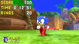 What If Sonic 1 Was 3D [upl. by Lorusso]