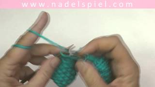 Stricken lernen mit eliZZZa 16  Knopfloch quer [upl. by Odo]