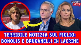 BONOLIS E BRUGANELLI CONFESSANO IN LACRIME quot NOSTRO FIGLIO Equot [upl. by Niliram962]