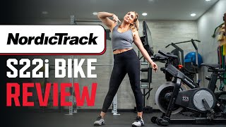 NordicTrack S22i Exercise Bike Review Peloton Take Notice [upl. by Eibrad]