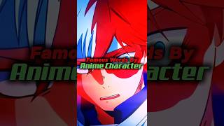 Famous Words By Anime Characters anime shorts animeshorts ytshorts [upl. by Henrieta]