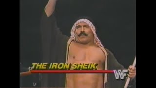 Corporal Kirchner vs Iron Sheik Championship Wrestling May 10th 1986 [upl. by Ammeg]