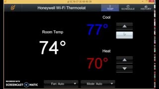 Elan G Integration of Honeywell Thermostats [upl. by Raclima]