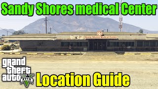 GTA 5  Sandy Shores Medical Center Location Guide [upl. by Sirtemed]