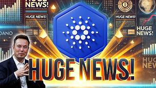 Cardano ADA BREAKING NEWS Cardano ADA set to EXPLODE [upl. by Eiramesor984]