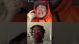 LIL DURK PRAISING 6ix9ine On LIVE 6ix9ine says BDK mentions FBG DUCK [upl. by Toback]