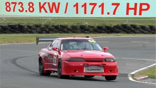 Brad Sherriff Record Breaking 1170rwhp  9377rpm R32 Skyline Sports Sedan RB26 sound Bathurst 327kph [upl. by Lordan]