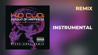 Pursuit Of Happiness Steve Aoki Instrumental Remix — Kid Cudi [upl. by Corenda742]