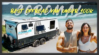 The best van under 100k Full OFFROAD CARAVAN REVIEW after 25 years living full time [upl. by Suirtimid71]