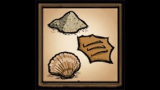 Dont Starve Together Mod Craft Sand Seashell and Shark Gills [upl. by Yemorej291]