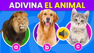 Adivina el ANIMAL por el SONIDO 🐶🔊👂  ¿Cuánto Sabes de Animales 🤔✅ [upl. by Krik]