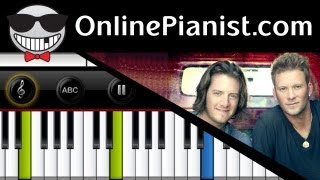 Florida Georgia Line  Cruise  Easy Piano Tutorial amp Sheets [upl. by Abdu]