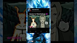 Naruto Vs Third Raikage 😈  shorts shortvideo naruto narutoshippuden viral [upl. by Ecidnacal556]