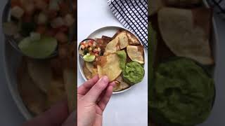 How to make air fryer tortilla chips  Quick amp easy homemade tortilla chips  3ingredient  Shorts [upl. by Nailij146]