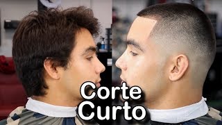 CORTE de Cabelo CURTO MASCULINO 💈✂ CORTE Cabelo CURTO [upl. by Eitsirc]