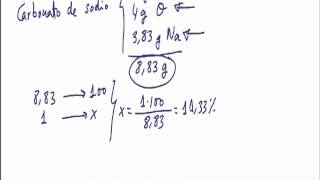 Composición centesimal ejercicio resuelto [upl. by Briano]