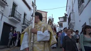 Procesión de la Virgen del Rosario Aracena 2022 [upl. by Ecyt]