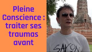 Pleine Conscience  Pourquoi traiter ses traumas avant de pratiquer – Vlog 6 [upl. by Malia221]