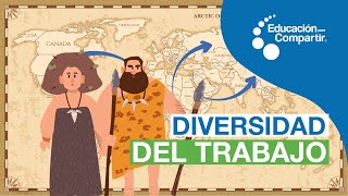 LA DIVISIÓN DEL TRABAJO ENTRE HOMBRES Y MUJERES EN LA PREHISTORIA [upl. by Aneleairam]