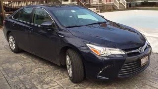 2015 Toyota Camry Hybrid Evo All Factory style remote start installation [upl. by Tabber]