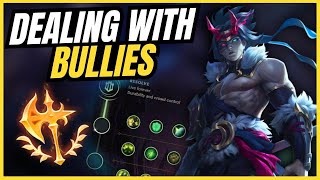 Kayn Top Guide DEAL WITH BULLY MATCHUP WITH RHAAST [upl. by Abana]