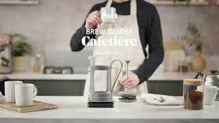 How to make coffee with a cafetière  cafetière Guide  Pact Coffee [upl. by Daniele186]