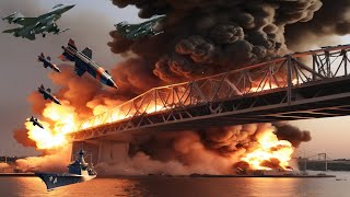 1 MINUTE AGO CRIMEA BRIDGE LOST 70000 Russian Soldiers Annihilated on the Bridge ARMA 3 [upl. by Atiuqehs262]