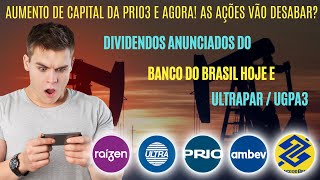 AMBEV TEM QUEDA No LUCRO  DIVIDENDOS Do BANCO DO BRASIL E ULTRAPAR [upl. by Eidok172]