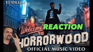 Ice Nine Kills  Welcome To Horrorwood Official Music Video REACTION [upl. by Egas]