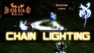 Chain Lighting Sorceress  Diablo 2 [upl. by Rj]