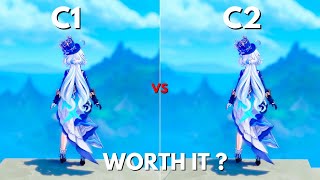 Is C2 Furina Really Worth It C1 Vs C2 Comparison Genshin Impact [upl. by Dirk]