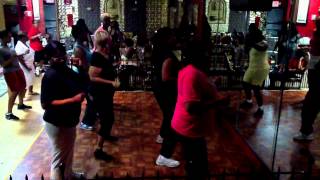 Line Dance quothip hop Zydeco Largent Elusive Ladies [upl. by Anerak631]