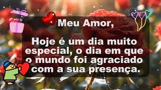 💟Mensagens de Amor  Feliz Aniversário meu Amor❤💌 [upl. by Yentterb]