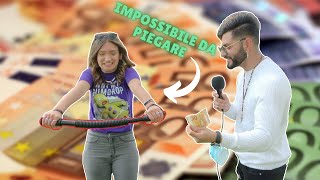 MOLLA IMPOSSIBILE DA PIEGARE vs RAGAZZE  50 € Se Riesci [upl. by Adnovoj592]