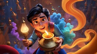 Aladdin and the Three Wishes story [upl. by Yrtnahc]