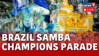 Brazil Carnival Street LIVE  Brazil Samba Champions Parade LIVE  Rio Carnival 2024 LIVE  N18L [upl. by Nnyleuqaj576]